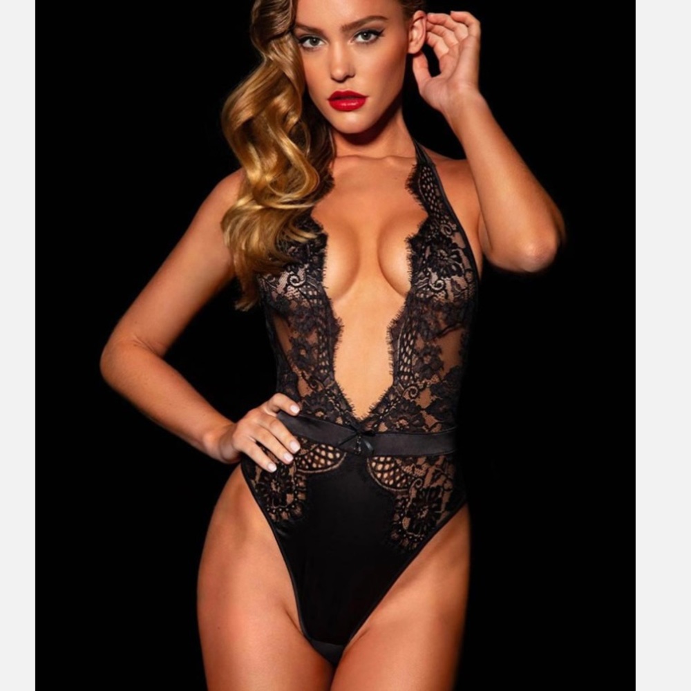 Honey Birdette Polly Bodysuit NWT
